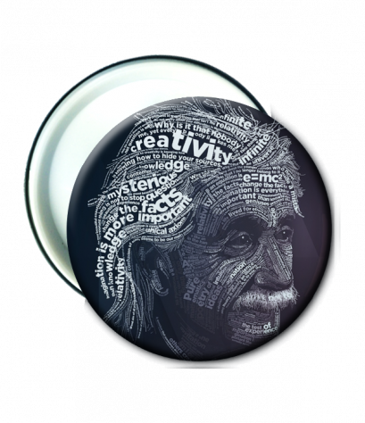 เข็มกลัด พิมพ์ลาย Typo Badge